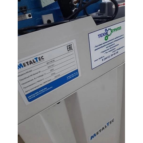 Ленточнопильный станок с гидроразгрузкой MetalTec BS 170FHE (220В)