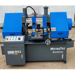 Полуавтоматический ленточнопильный станок MetalTec BS 300CH