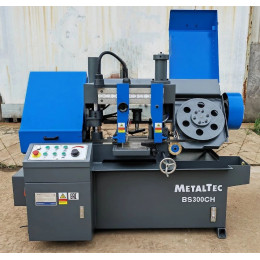 Полуавтоматический ленточнопильный станок MetalTec BS 300CH