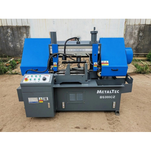 Полуавтоматический ленточнопильный станок MetalTec BS 300CZ