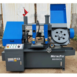 Полуавтоматический ленточнопильный станок MetalTec BS 350CH