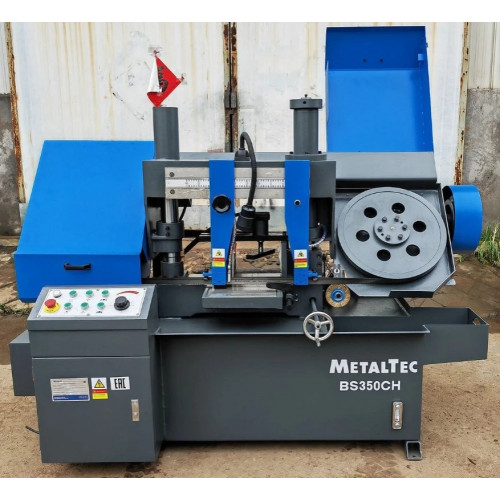 Полуавтоматический ленточнопильный станок MetalTec BS 350CH