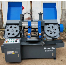 Полуавтоматический ленточнопильный станок MetalTec BS 350CH