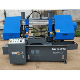 Полуавтоматический ленточнопильный станок MetalTec BS 350CZ
