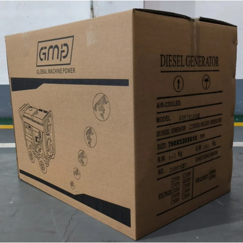 Дизельный генератор GMP 7500DE