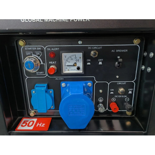 Дизельный генератор GMP 7500DE
