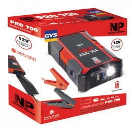 Литиевый бустер GYS NOMAD POWER PRO 700 (12 В, 600/2000 А, 0,82 кг)