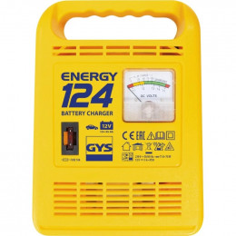 Зарядное устройство GYS ENERGY 124 (12 В, 70 Вт, 4,5 А, 2,2 кг)