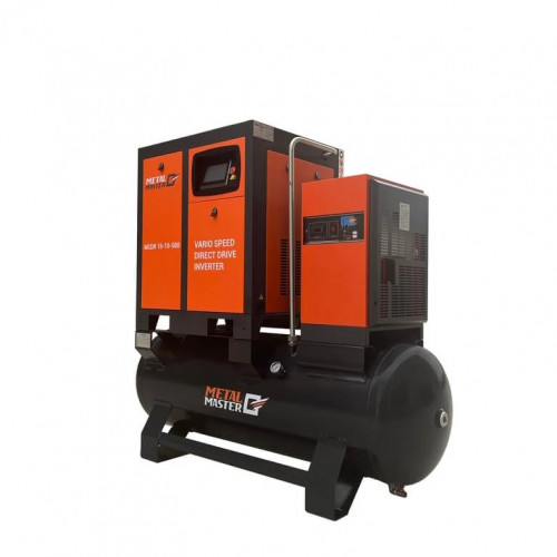 Компрессорная станция 3 в 1 с прямым приводом Metal Master MCDR 7,5-10-500 INVERTER