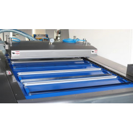 Автоматическая вакуум упаковочная машина конвейерного типа HVB-1020F/1 (DZ-1020F)