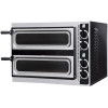 Печь для пиццы электрическая PrismaFood SMALL BASIC 2/40 GLASS & LIGHT - 4 thermostats