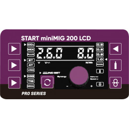 Сварочный полуавтомат START miniMIG 200 LCD