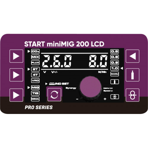 Сварочный полуавтомат START miniMIG 200 LCD