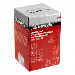 Домкрат гидравлический бутылочный Matrix 3 т, 178-343 мм