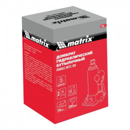 Домкрат гидравлический бутылочный Matrix 2 т, 158-308 мм