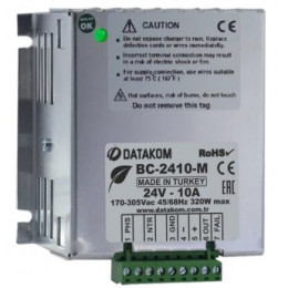 Зарядное устройство Datakom BC-2410-M (24В, 10А, 220-240В)