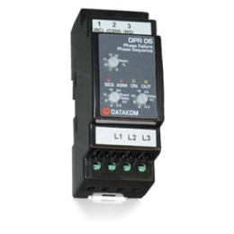 Реле защиты мотора Datakom DPR-06 L-L, asymmetry