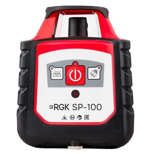 Комплект ротационного нивелира с раздвижным штативом RGK SP-100 COMBO с калибровкой